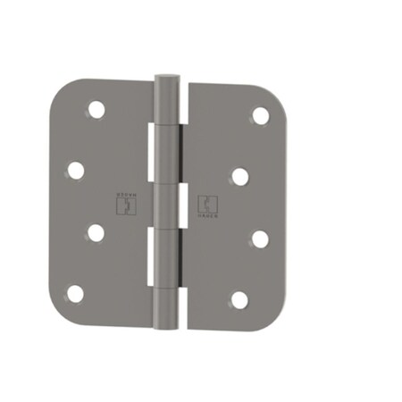 Superherostuff 4 x 4 in. 0.625 in. Radius No.0297 Steel Mortres Hinge - Primed for Paint PA3852763